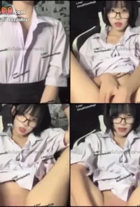 คลิปหลุดน้องลูกหมู Lukmoo71 สาวผมสั้นหน้าหมวย ไลฟ์สด 18+